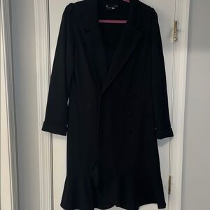 Maison Tara Black tuxedo dress